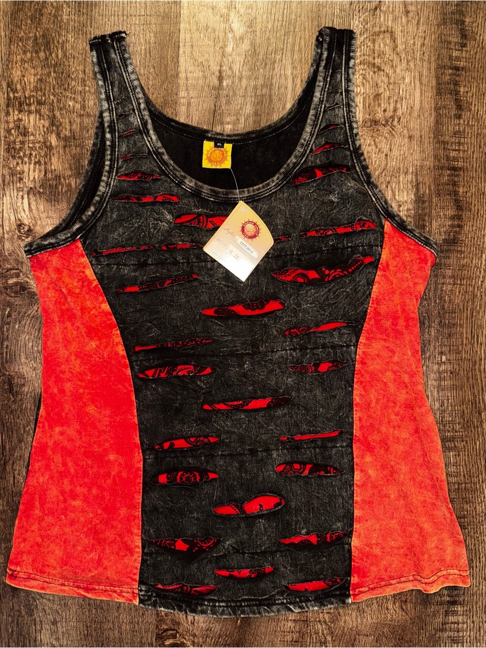 Karma Circle USA Tank Top NWT